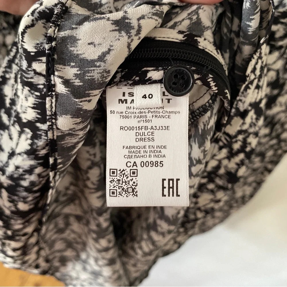 Isabel Marant Étoile Dulce Knotted Floral Dress Size 40 / US 8 - Picture 8 of 13